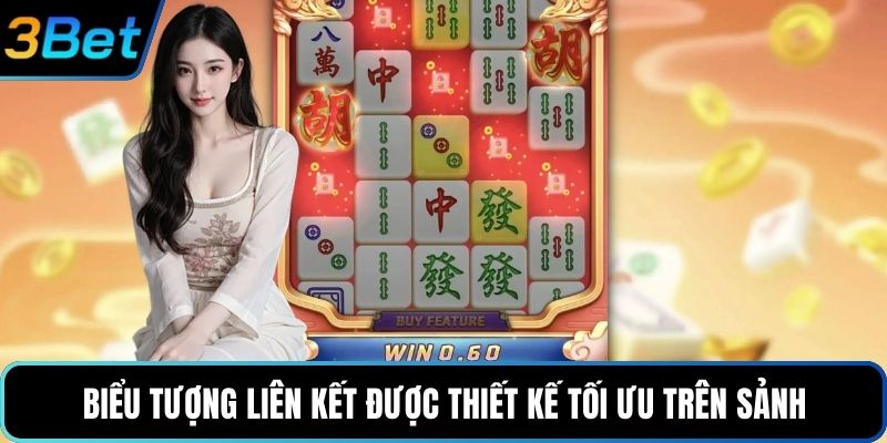 Biểu tượng liên kết được thiết kế tối ưu trên sảnh