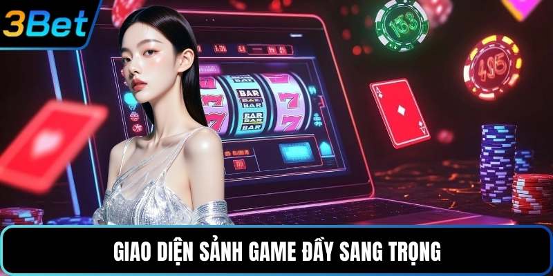 Giao diện sảnh game đầy sang trọng